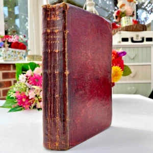 c1807 - Antiquarian Morocco Leather BIBLE: The Book of Common Prayer Cambridge - Picture 1 of 24