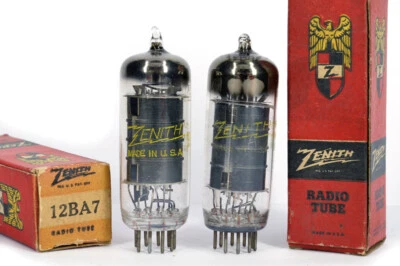 ONE 12BA7 ZENITH NOS Tube Röhre Tubes TSF Valvula Valvola Valve 진공관 真空管 电子管 - Image 1 of 2