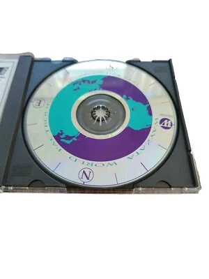 1993 World Factbook PC CD-ROM DOS Vintage Computer Software  - Image 1 of 2