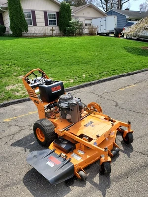 Гидравлическая газонокосилка 2018 SCAG 52 дюйма с плавающей декой двигатель 19 л.с. - Изображение 1 из 2