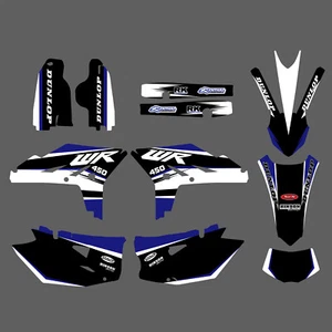 Team Graphics Backgrounds Decals Kit For Yamaha WR450F 2012 2013 2014 2015 - Picture 1 of 1