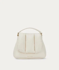 DEADLY PONIES Mr Futon Mini/Crossbody bag Moonstone Soft Leather BNWOT RRP$649 - Picture 1 of 21