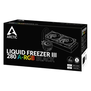 ARCTIC Liquid Freezer III 280 A-RGB Multi Compatible All-in-One CPU Cooler - Picture 1 of 12
