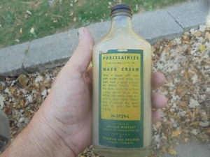 Vintage Bottle of Ford Lincoln Mercury Porcelainize wash cream - Picture 1 of 4