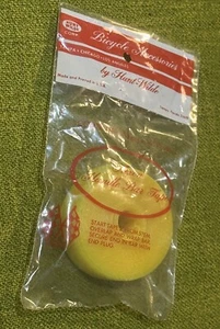 NOS Vintage HUNT-WILDE CLEAR LEMON YELLOW Handlebar Tape SCHWINN Raleigh PEUGEOT - Picture 1 of 3
