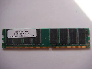 1GB 400 DDR 184 Pin PC-3200 non-ECC Ram/Memory 24015 -*3W - Picture 1 of 7