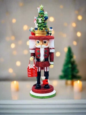 Kurt Adler Hollywood Nutcracker: Twas The Night Before Christmas Mouse, HA0390, - Image 1 of 4