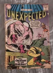 Tales of the Unexpected 53 1960 DC Comics Space Ranger Cover Detached Reader Con - Picture 1 of 8