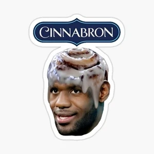 3x pack cinnabron funny joke bball nba stadium slap hilaroius water resistant - Picture 1 of 1