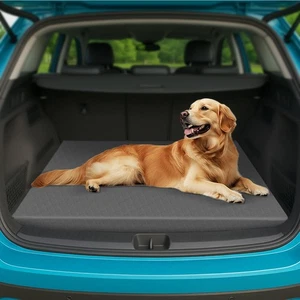 Car Dog Bed for Trunk, Non-Slip SUV Cargo Liner for Dogs, Travel Pet Mat Cush... - Bild 1 von 6