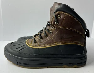Nike ACG Woodside II High (GS) Brown Duck Boot / 524872 700 SZ 7Y - Picture 1 of 8
