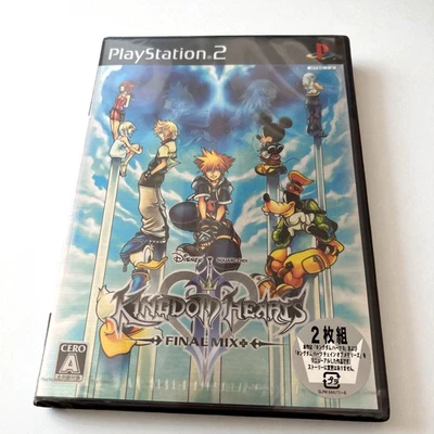Square Enix PlayStation 2 Kingdom Hearts II Final Mix Factory Sealed UNOPENED - Image 1 of 4