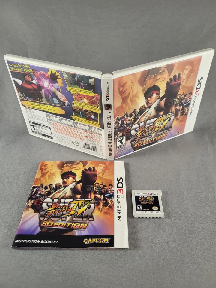 Super Street Fighter IV 3D Edition, Nintendo 3DS, Complete, Authentic! - Image 1 of 1
