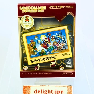 SUPER MARIO BROTHERS 20th ver Famicom Mini Gameboy Advance Nintendo GBA UNOPENED - Image 1 of 4