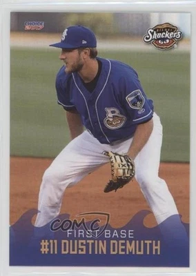 2017 Choice Biloxi Shuckers Dustin DeMuth #07 - Image 1 of 2