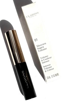 Clarins Mascara Supra Volume Intense Volume & Colour Mini 3,5ml 01 Intense Noir - Photo 1/2
