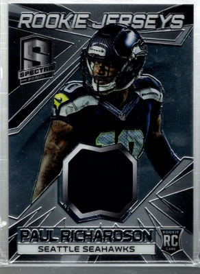 B4256- 2014 Panini Spectra Rookie Jerseys #4 Paul Richardson Jersey /199 - NM-MT - Image 1 of 2