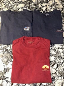 Vineyard Vines Boy’s Youth Large Long Sleeve Shirt Bundle - Picture 1 of 13