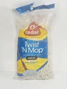 O Cedar Twist 'N Mop Baumwolle Powerfasern Twist Mop Nachfüller Versiegelt Neu - Bild 1 von 5