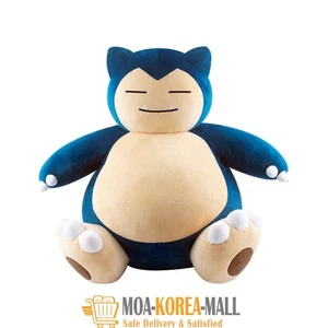 Pokemon Snorlax 27.5" Giant Plush Jumbo Stuffed Toy Doll Soft Pillow Gift New - Picture 1 of 12