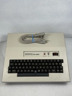 RARO Teclado Terminal Microlog ATR-6800 Basado en Motorola RFI Blindado CW/RTTY Foto 1 de 4