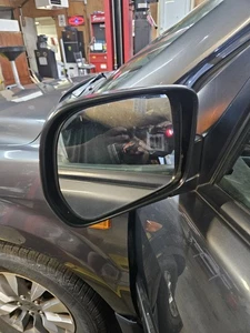 2007 HONDA PILOT DRIVERS SIDE MIRROR BLACK POWER TESTED WORKING - Foto 1 di 3