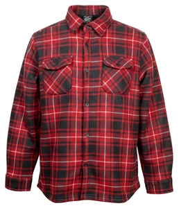 Original Deluxe Sherpa Lined Flannel Shirt Jacket - NWT Mens Large - #48387-B6 - Picture 1 of 1