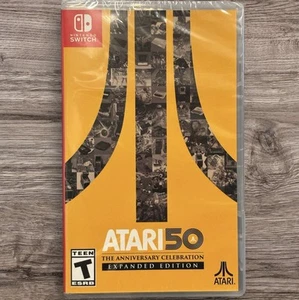 Atari 50: The Anniversary Celebration Expanded Steelbook Edition Nintendo Switch - Picture 1 of 2