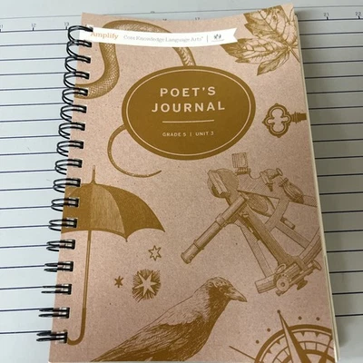 New Amplify Core Knowledge Language Arts Poet's Journal Grade 5 Unit 3 Book - Image 1 of 4
