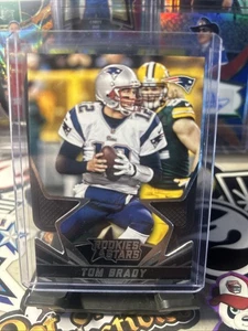 2015 Panini Rookies & Stars #SS1 Tom Brady Star Die Cut con borchie HOF - Foto 1 di 2