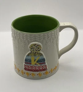 Taza Anthropologie Monograma Empaquetada K Nueva - Imagen 1 de 9