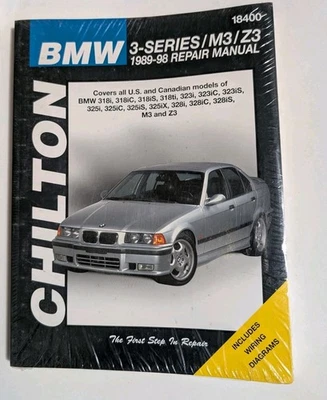 BMW SERIE 3/M3/Z3 1989-98 MANUAL DE REPARACIÓN 18400 Foto 1 de 2