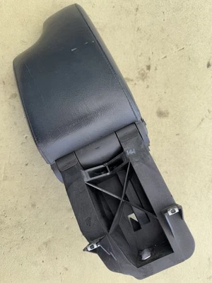 Conjunto reposabrazos central cuero negro BMW E46 serie 3 325i 8213678 fabricante original Foto 1 de 4