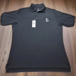 Fairway & Greene Premium Herren USA Turnier Tech Trikot Polo Golf Shirt - schwarz - Bild 1 von 7