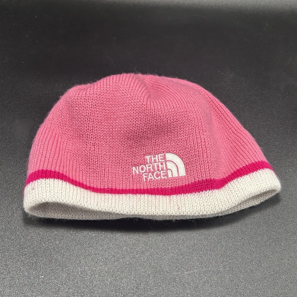 Gorro The North Face para niña talla única rosa tejido acrílico Foto 1 de 4