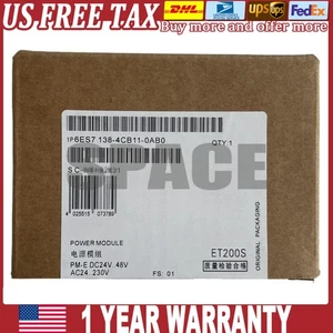 New Siemens 6ES7 138-4CB11-0AB0 6ES7138-4CB11-0AB0 US FREE TAX - Picture 1 of 2
