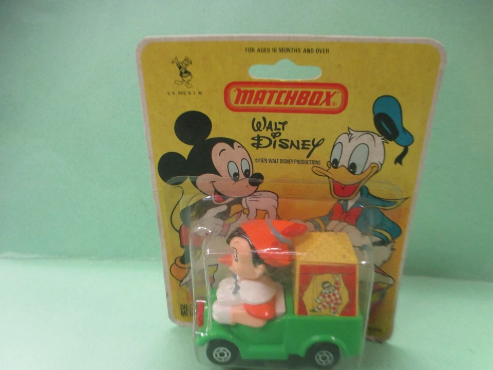 MATCHBOX WALT DISNEY #WD-7 PINOCCHIO IN A CLOWN TRUCK - Image 1 of 2