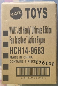 Mattel WWE Ultimate Edition Fan Takeover Jeff Hardy Wrestling Figure + Shipper - Picture 1 of 7