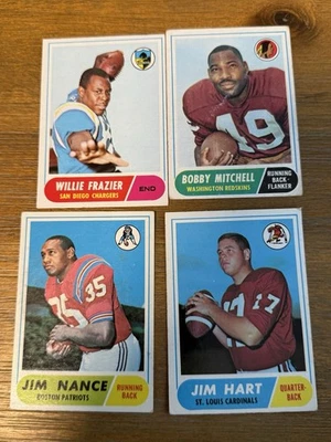 1968 TOPPS Football Cards Nice Lot of 110 Cards. There Are Some Doubles - Image 1 of 4