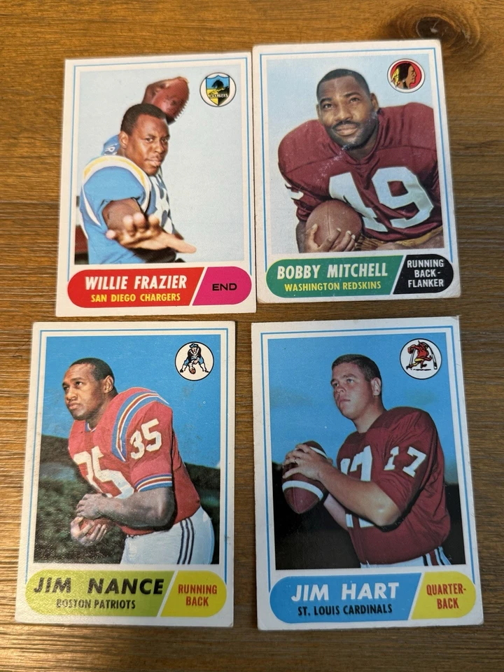 1968 TOPPS Football Cards Nice Lot of 110 Cards. There Are Some Doubles - Image 1 of 4