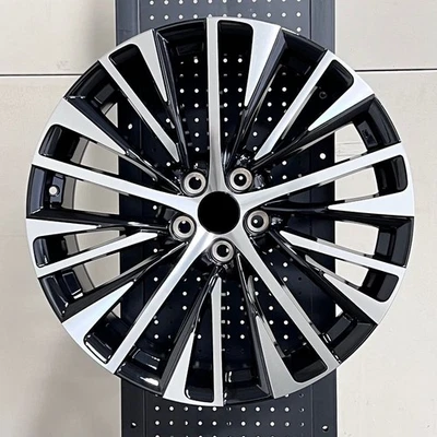 20" NEW BLACK MACHINE RX RIMS WHEELS FITS LEXUS RX300 RX330 RX350 RX400H RX450H - Image 1 of 2