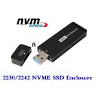 USB 3.0 USB 3.1 To 2230 2242 M Key NGFF M.2 NVME PCIE SSD Enclosure