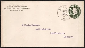 U368? UNITED STATES OF AMERICA 1c US postal stationery , used , posted in 1909 - Picture 1 of 2