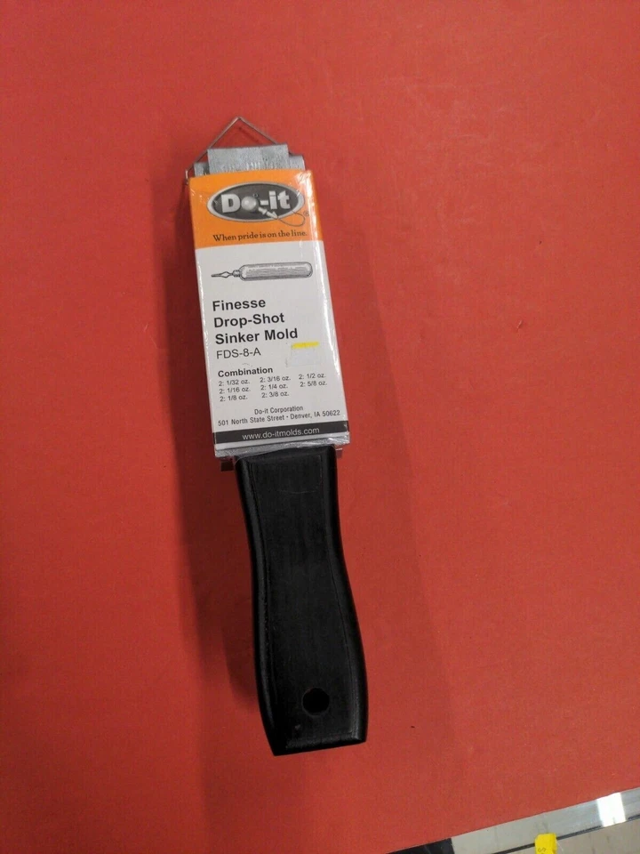 3377-Do-It Finesse Drop Shot Sinker Mold-FDS-8-A - Image 1 of 1