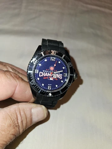 Men's SPARO Chicago CUBS MLB Baseball Team 2016 World Series Champions Watch Cover