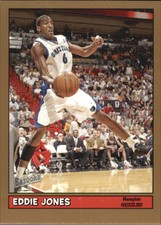 2005-06 Topps Bazooka Basketball Gold #139 Eddie Jones
