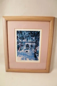 Hemmingway House Key West By Robert Kennedy Signed Print copy matted framed - Picture 1 of 6