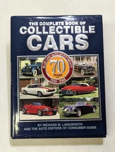 The Complete Book Of Collectible Cars 1930-2000 Richard M Langworth HC DJ 2000 - Picture 1 of 11