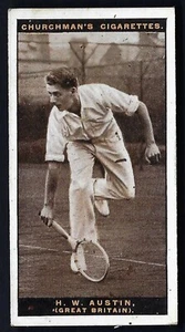 CHURCHMAN - TENIS SOBRE CÉSPED - #4 H W AUSTIN - Imagen 1 de 2