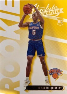 Immanuel Quickley Absolute 20-21 #25 Rookie Insert New York Knicks